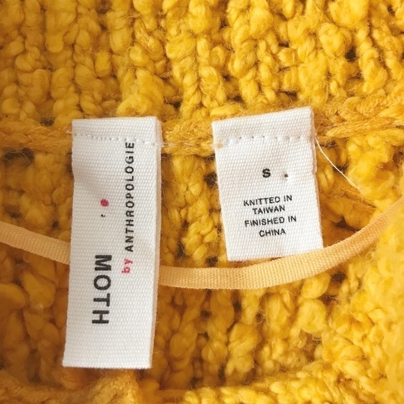 Moth x Anthropologie Juliette Turtleneck Sweater S - Picture 10 of 11